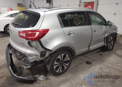 2012 Kia Sportage Sx from USA, damaged, VIN KNDPCCA68C7177823